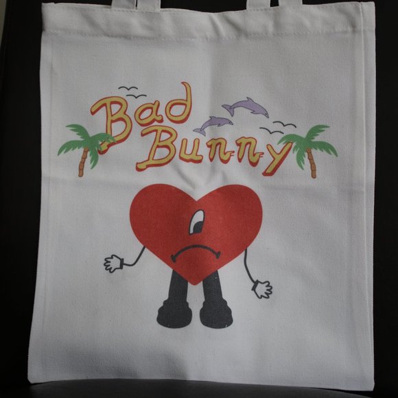 *Free gift with purchase!* Bad Bunny Tote Bag - Picture 2 of 2